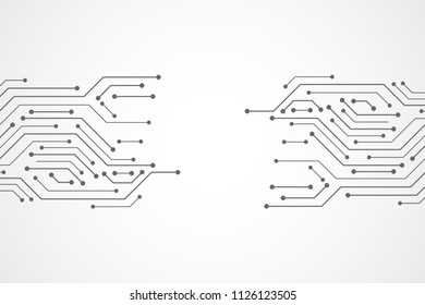 Abstract Technology Background , circuit board with copy space