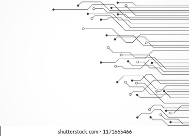 Abstract Technology Background , circuit board pattern