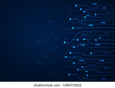 Abstract technology background. Circuit board