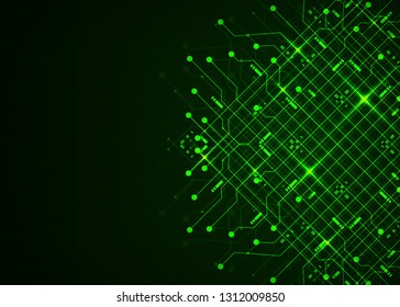 Abstract technology background. Circuit board