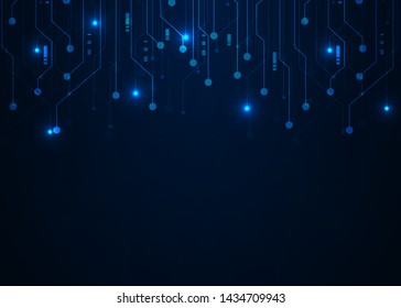 Abstract technology background. Circuit board