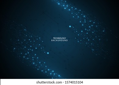 Abstract technology background ,circuit board, science. Vector illustration