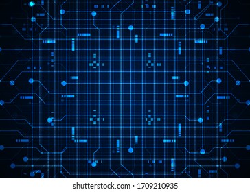 Abstract technology background. Circuit board