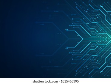 Abstract technology background. Circuit board