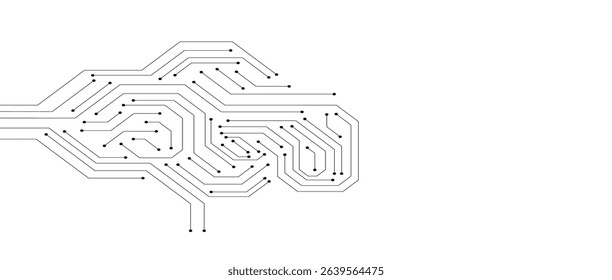 Abstract Technology Background , circuit board pattern 
