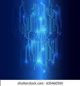 Abstract technology background, circuit diagram