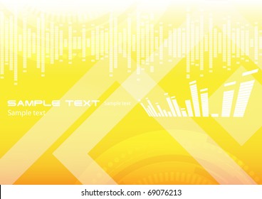 Abstract technology background. Clip-art