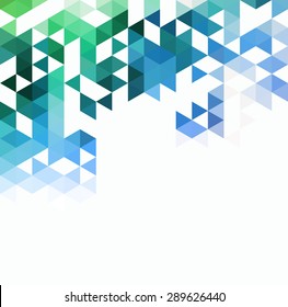 Abstract technology background in color. Vector illustration.