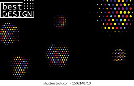 Abstract technology background. Colorful design. Space texture. Vector template. Futuristic modern abstract background.