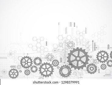 Abstract Technology Background Communication Engineering Concept Stock ...