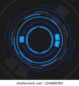 Abstract technology background communication. vector background