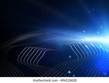 Abstract Technology Background Concept Design