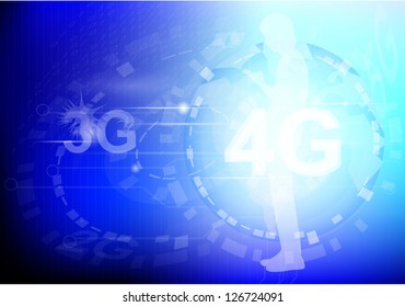 Abstract technology background ,Concept of time changes everything,Time,technology and World,,vector illustration,