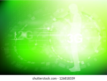 Abstract technology background ,Concept of time changes everything,Time,technology and World,,vector illustration,