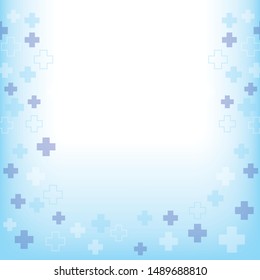 Abstract technology background with copy space. Medical and healthy concept. Can be used show your text. Vector illustration.