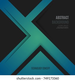 Abstract technology background design for brochure, flyers and other with beautiful modern gradient