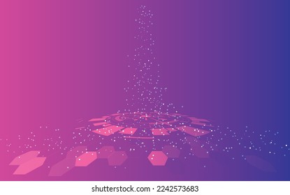 Abstract Technology Background Design, hi-tech and big data background design for brochures, flyers, magazine, business card, banner.