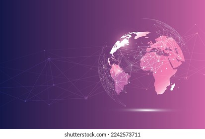 Abstract Technology Background Design, hi-tech and big data background design for brochures, flyers, magazine, business card, banner.