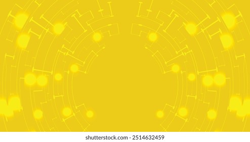 Abstract technology background design illustration
