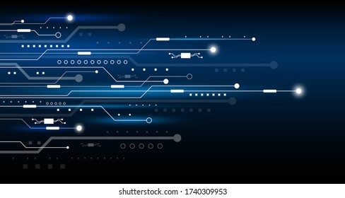 Abstract technology background design vector illustration