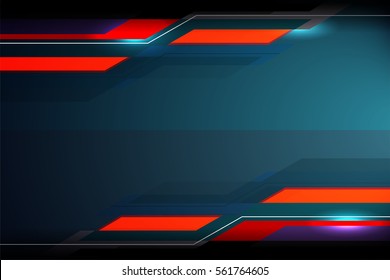 abstract technology background design, vector illustration