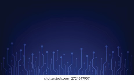 abstract technology background. digital circuit board with blank space