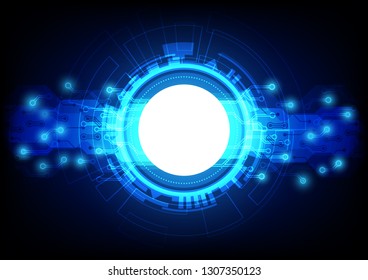 Abstract technology background. digital technology concept. vector illustration.