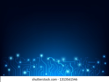 Abstract technology background. digital technology concept. vector illustration.