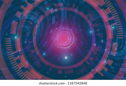 Abstract technology background. Digital innovation concept for your design.