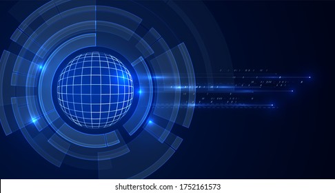 Abstract technology background. Digital innovation concept for your design.