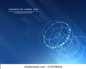 Abstract technology background. Digital innovation concept for your design.