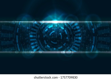 Abstract technology background. Digital innovation concept for your design.