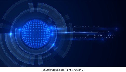 Abstract technology background. Digital innovation concept for your design.