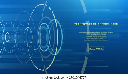 Abstract technology background. Digital innovation concept for your design.