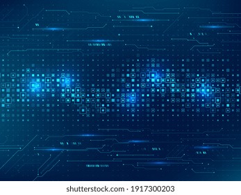 Abstract technology background. Digital innovation concept for your design.