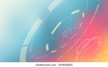 Abstract technology background. Digital innovation concept for your design.
