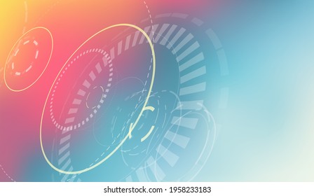 Abstract technology background. Digital innovation concept for your design.