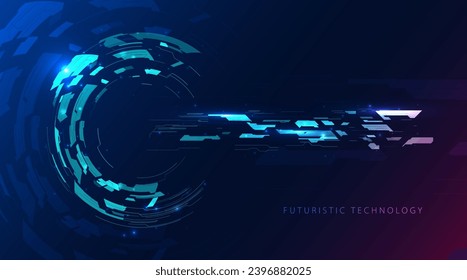 Abstract technology background. Digital innovation concept for your design.