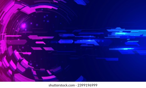 Abstract technology background. Digital innovation concept for your design.