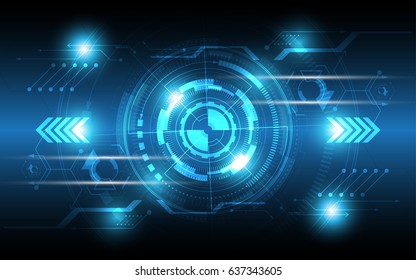 Abstract technology background digital innovation concept