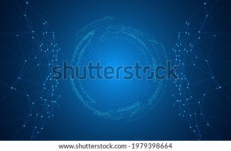 Abstract technology background. Digital innovation concept for your design.