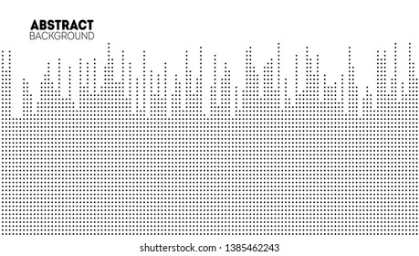 Abstract technology background. Digital texture or city concept