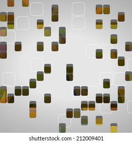 Abstract technology background, dynamic illustration.