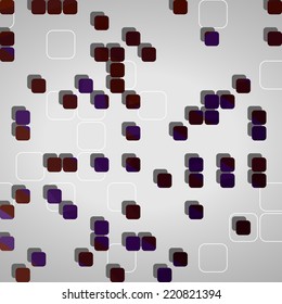 Abstract technology background, dynamic illustration.