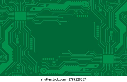 Abstract technology background.
Electronic motherboard. Digital concept. Vector illustration EPS10.