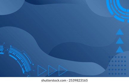 abstrakte Technologie Hintergrund mit modernen geometrischen Designs und dynamischen Linien oder Banner-Design , Web, Seite, Gruß, Karte, Hintergrund. Vektorgrafik mit Texturelementen für Linienstreifen