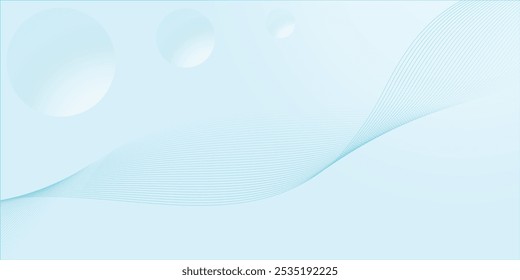 Abstract technology background. flowing wave lines. Modern design. Vector illustration