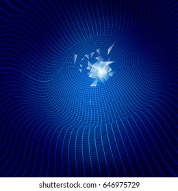 abstract technology background; futuristic backdrop, concept of digital era