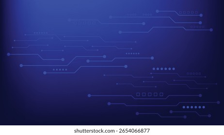 abstrakter technologischer Hintergrund. futuristische Leiterplatte  