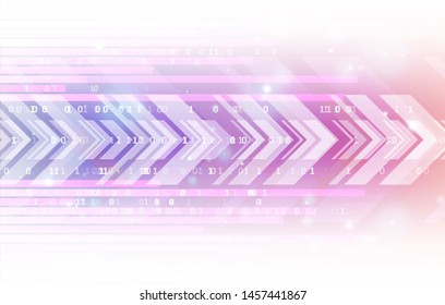 Abstract technology background. Futuristic design for visualising motion and energy. Digital innovation concept for your design.